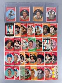 1959 Topps Chicago White Sox Team Set of 33 Cards