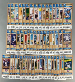 56 - 2012 Chicago Cubs Full Game Tickets with Card Photos