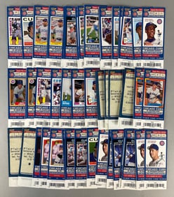 80+ 2013 Chicago Cubs Full Game Tickets with Card Photos
