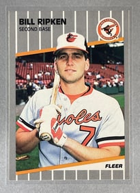 1989 Fleer Bill Ripken #616 F-Face