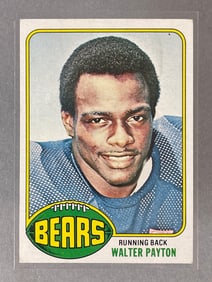 1976 Topps Walter Payton #148 Rookie