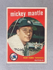 1959 Topps Mickey Mantle #10