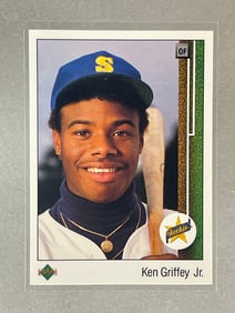 1989 Upper Deck Ken Griffey Jr. #1 Rookie