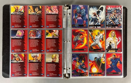 1995 Fleer Ultra Marvel Universe Complete High-Grade Set + Most Insert