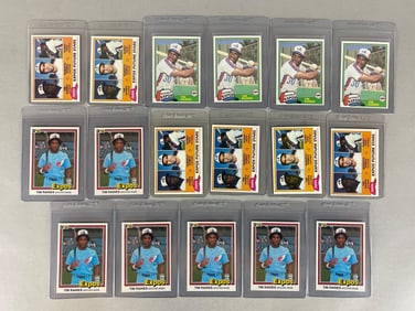 17 - 1981 Topps, Traded, and Donruss Tim Raines Rookies