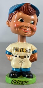 1960 Chicago White Sox High Condition Rare Green Base Bobblehead