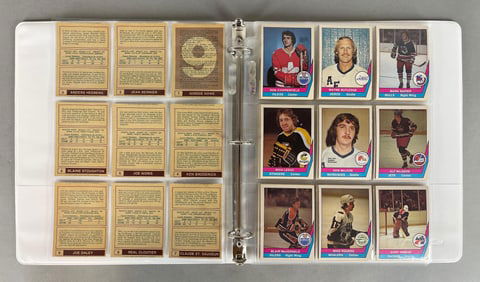 1977 O-Pee-Chee WHA Hockey Complete Set