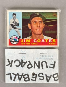 1960 Topps Baseball West Corps Cello Fun Pack