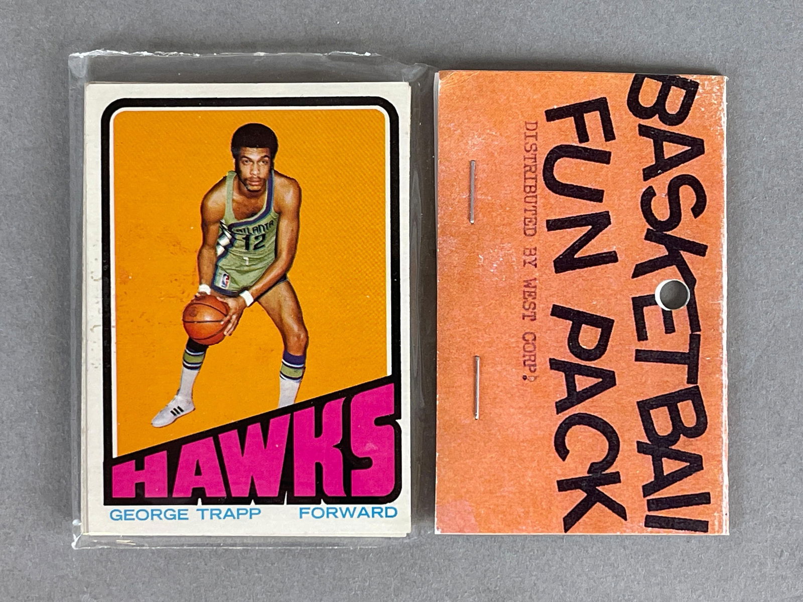 1972 - 72 Topps Basketball West Corps Cello Fun Pack (1 of 2)