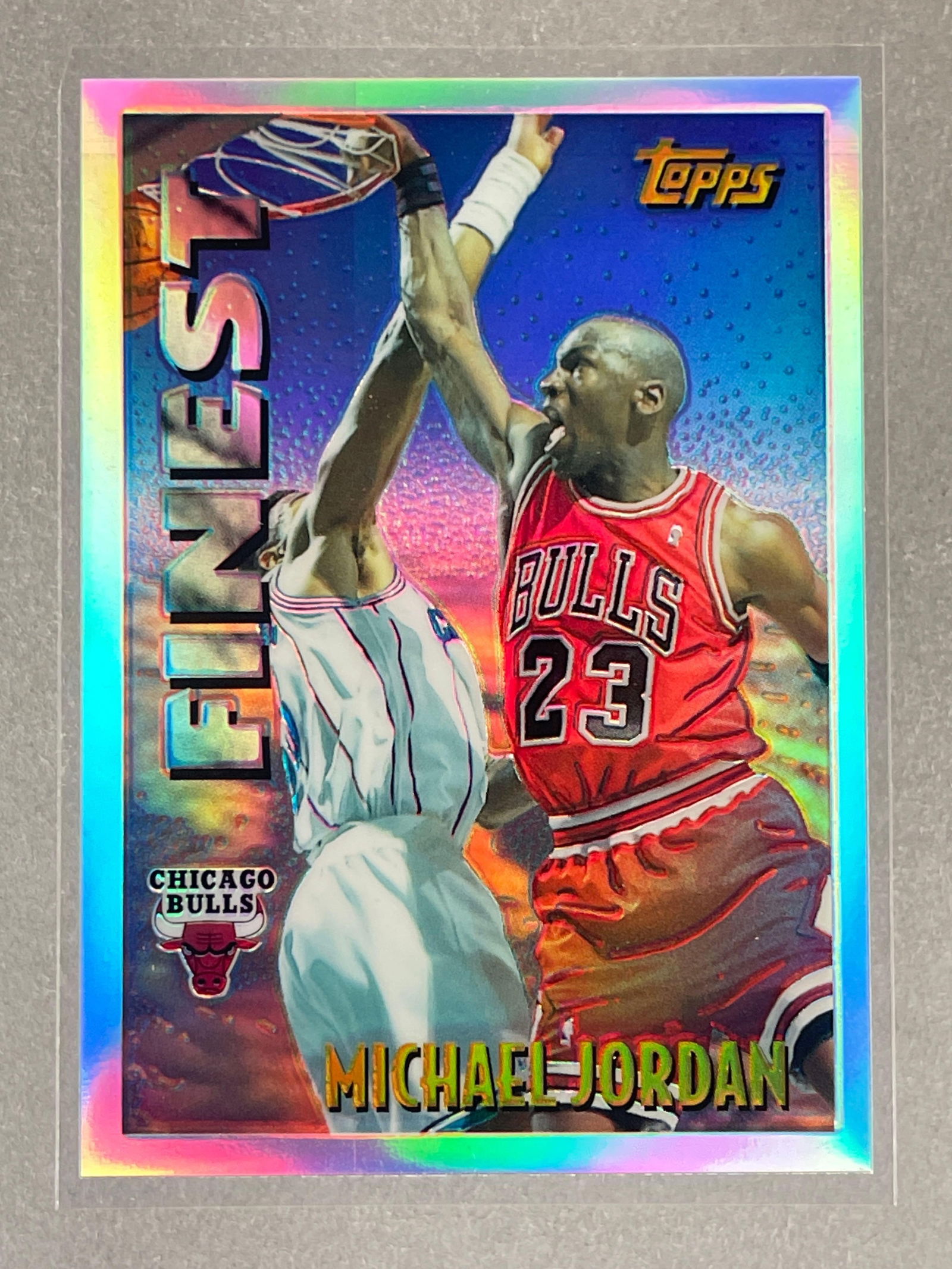 1995 Topps Mystery Finest Refractor Michael Jordan #M1 (1 of 2)