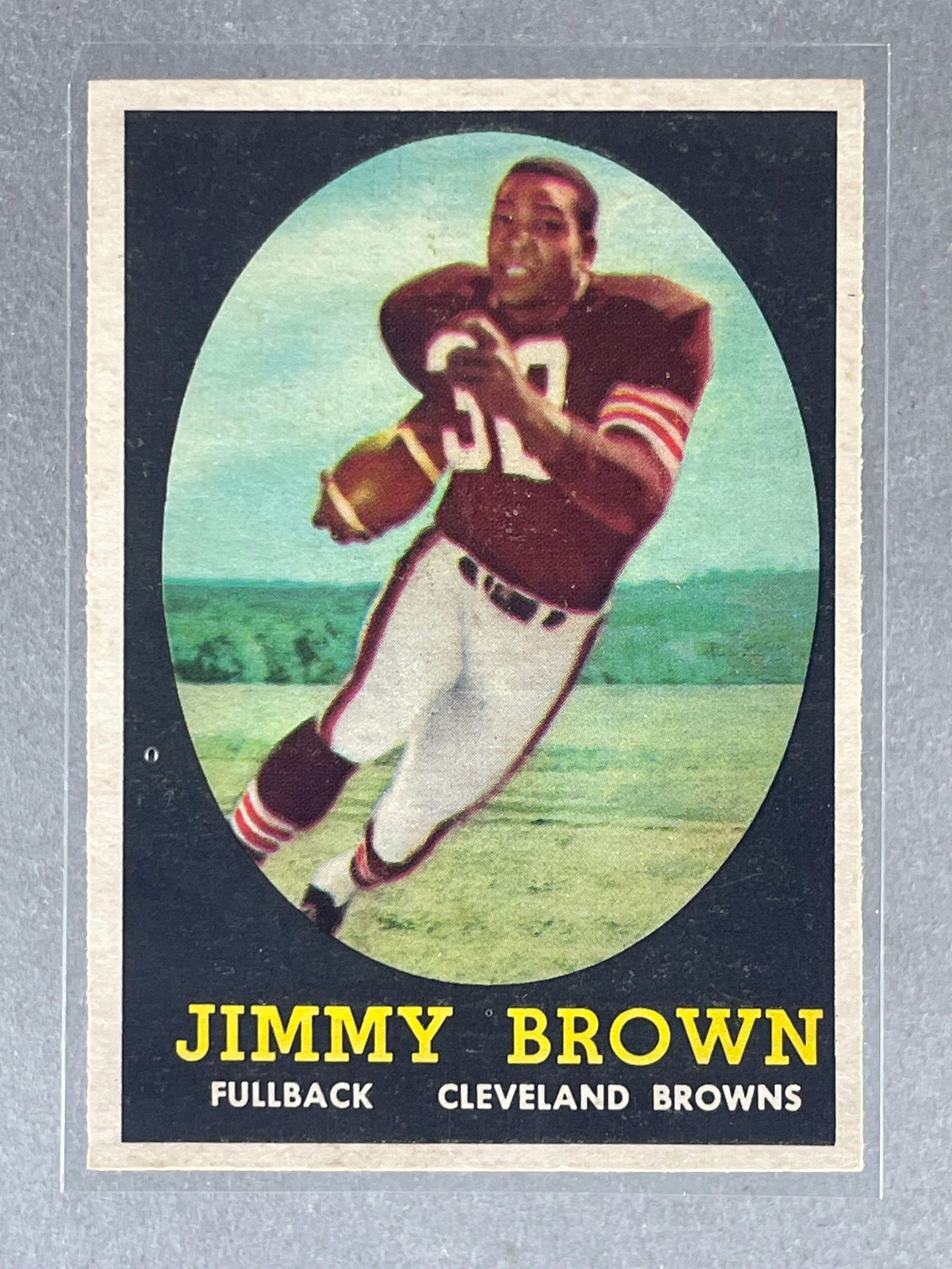 1958 Topps Jimmy Brown #62 Rookie (1 of 2)