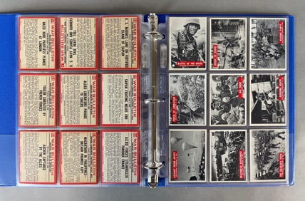 1965 Philadelphia Gum War Bulletin Complete High-Grade Set + Wrapper