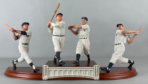 Danbury Mint New York Yankees Legends Sculpture with COA