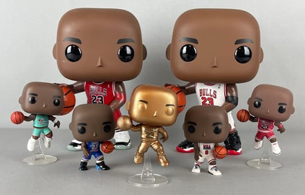 7 - Michael Jordan Funko Pops