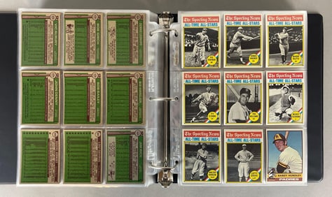 1976 Topps Baseball Complete High-Grade Set with Traded