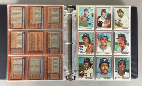 1978 Topps Baseball Complete Set