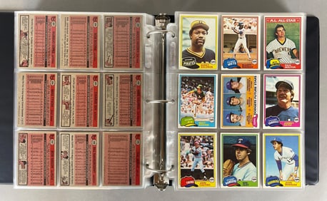 1981 Topps Baseball Complete Set
