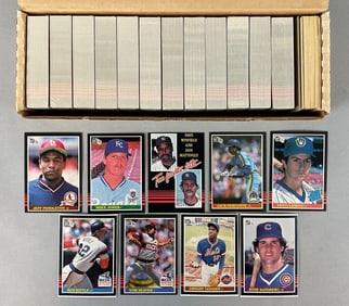 1985 Donruss Factory Sealed Set + Errors and Box Bottom Cards