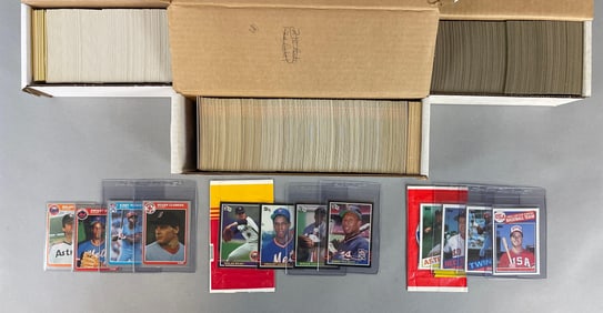 1985 Topps, Fleer, and Donruss Baseball Complete Sets