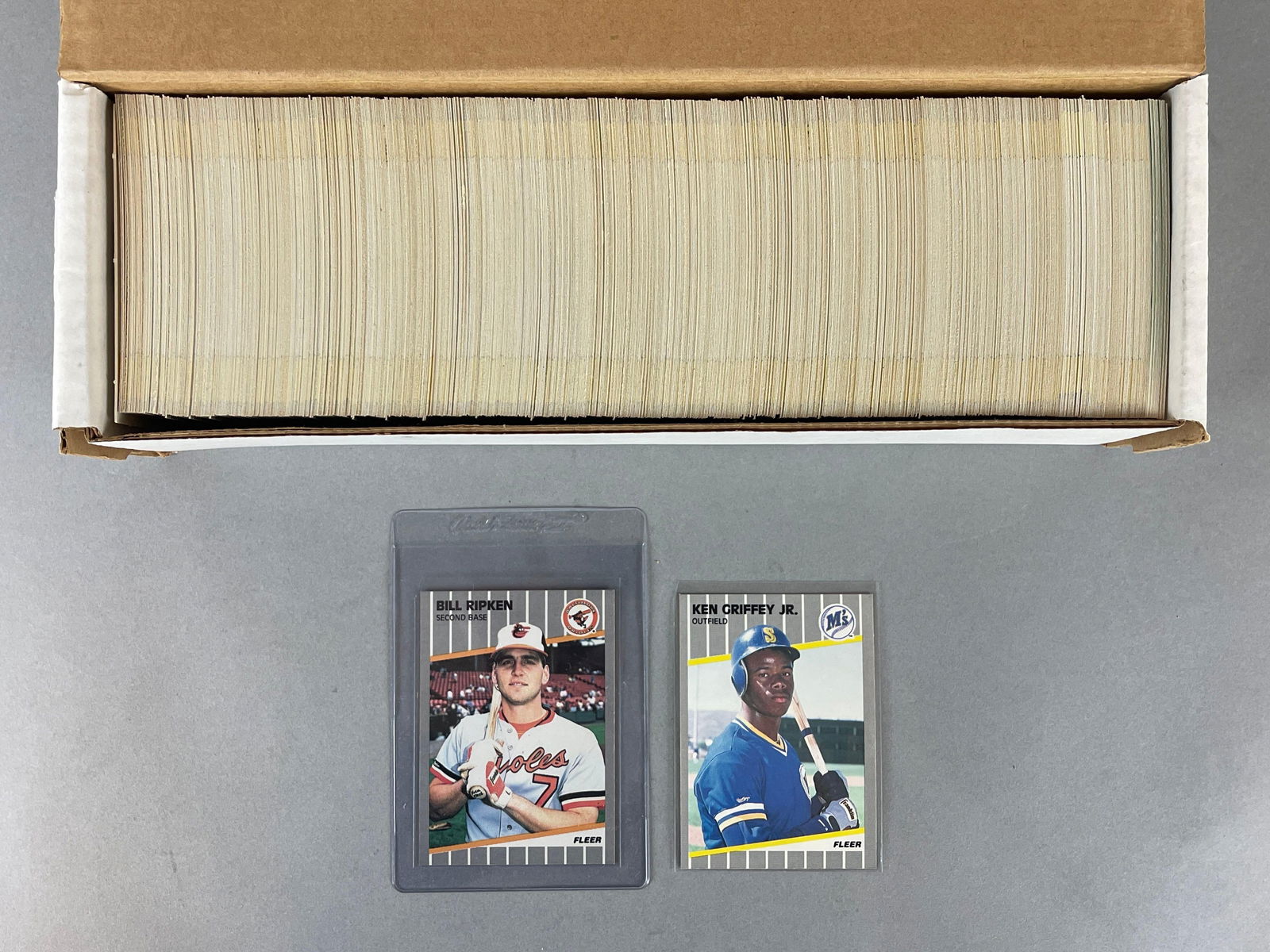 1989 Fleer Baseball Master Set with Bill Ripken F-Face and All-Star Set (1 of 3)