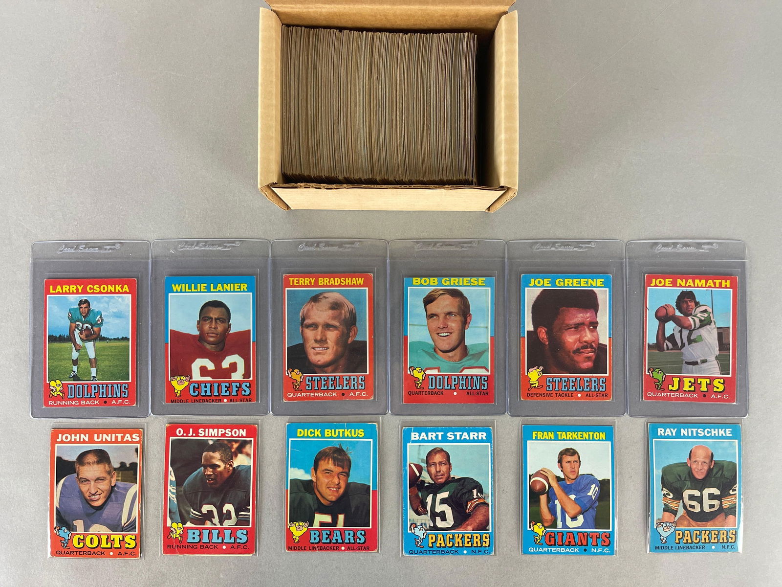 1971 Topps Football Complete Set (1 of 3)