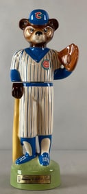 Vintage Chicago Cubs Jim Beam Decanter