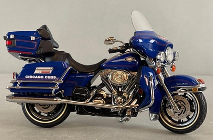 Chicago Cubs Harley-Davidson 1:12 Scale Motorcycle