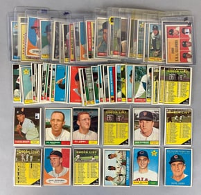 90+1961 Topps Baseball Cards with Stars and Rookies
