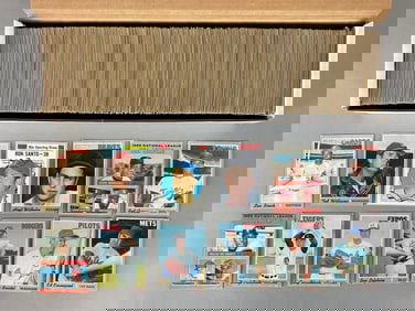 680+ 1970 Topps Baseball Cards with HOFs, Stars, and High Numbers