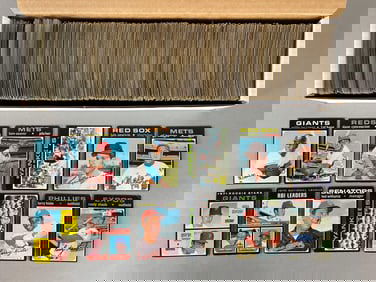 700+ 1971 Topps Baseball Cards with HOFs, Rookies, and High Numbers
