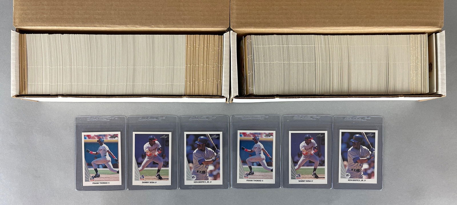 2 - 1990 Leaf Baseball Complete High Grade Sets (1 of 2)