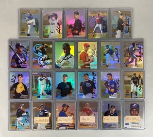 23 - 2002 Bowmans Best Gold Insert Rookie Autos and Bats