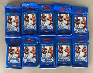 10 - 2021 Contenders College Football Value Packs