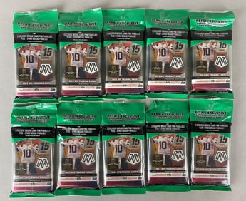 10 - 2022 Panini Football Mosaic Retail Packs