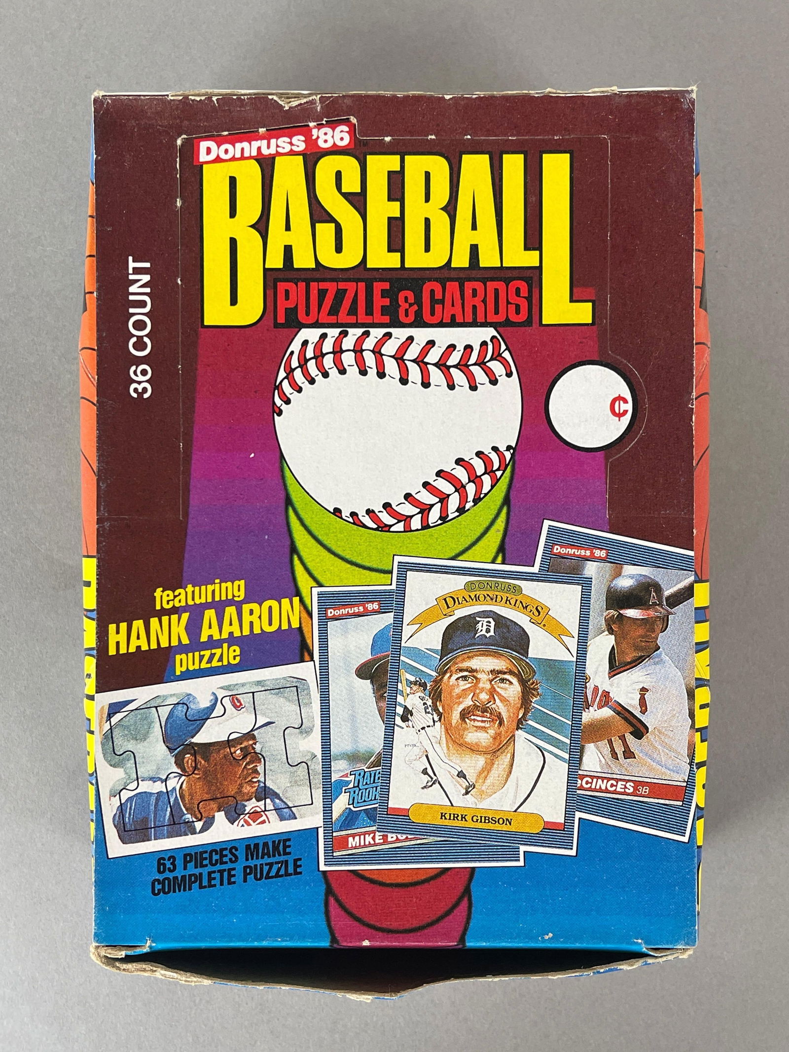 1986 Donruss Unopened Wax Box (1 of 5)
