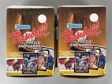 2 - 1987 Donruss Unopened Wax Box