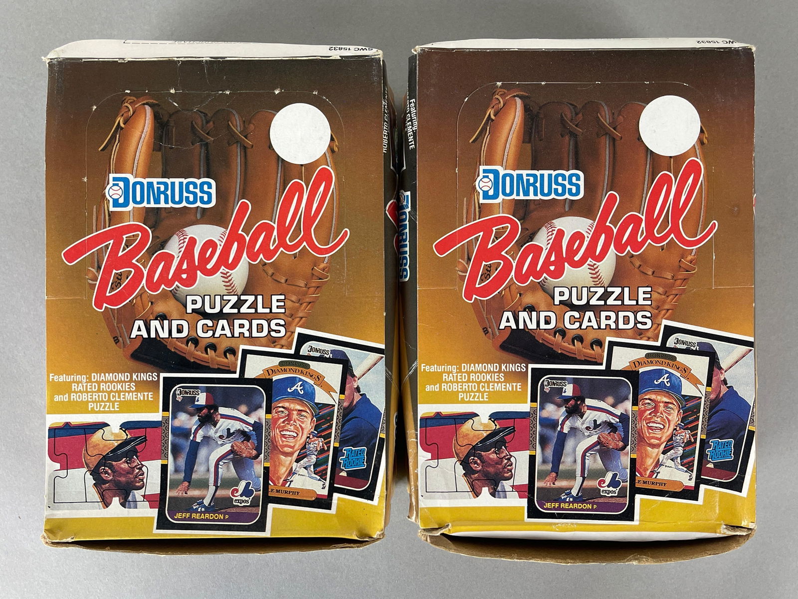 2 - 1987 Donruss Unopened Wax Box (1 of 5)