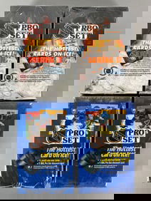 4 - 1990 Pro Set Hockey Unopened Series 1 and 2 Boxes