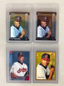 4 - 1999 C. C. Sabathia Rookie Cards