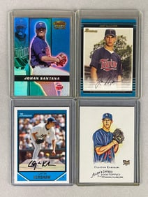 4 - 2000- 08 Joe Mauer, Clayton Kershaw, and Johan Santana Rookies
