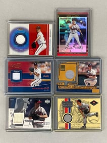 6 - 2001 - 03 Greg Maddux Jersey and Refractor Cards