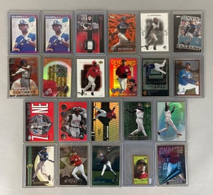 22 - 1989 - 2014 Ken Griffey Jr. Cards with Rookies, Relic, and Inserts