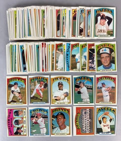 125 - 1972 Topps Baseball Cards with Semi High Numbers