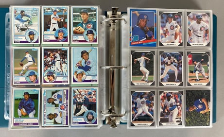 800+ 1980s - 90s Chicago Cubs Baseball Cards with HOFs and Stars