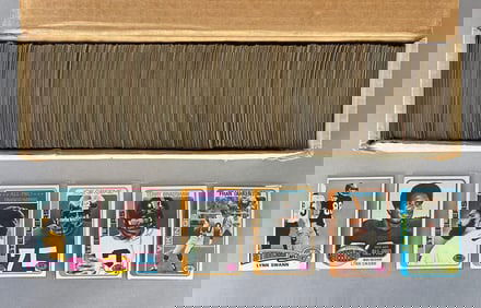 700+ 1970s Topps Football Cards with HOFs, Stars, and Rookies