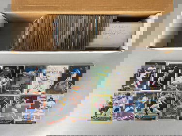 Box of 1980s - 90s Baseball HOFs, Inserts, Stars, and Rookies