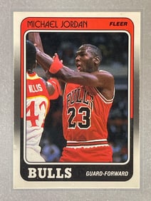 1988 Fleer Michael Jordan #17