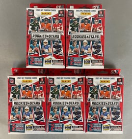 5 - 2021 Rookies + Stars Football Hanger Boxes