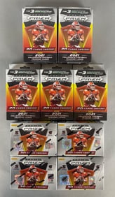 5 - 2021 Prizm Football Draft Pick Hanger Boxes + 4 Blaster Boxes