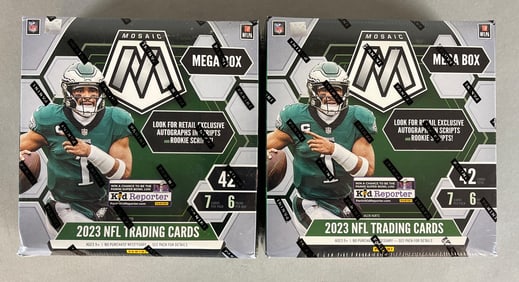 2 - 2023 Mosaic Football Mega Boxes